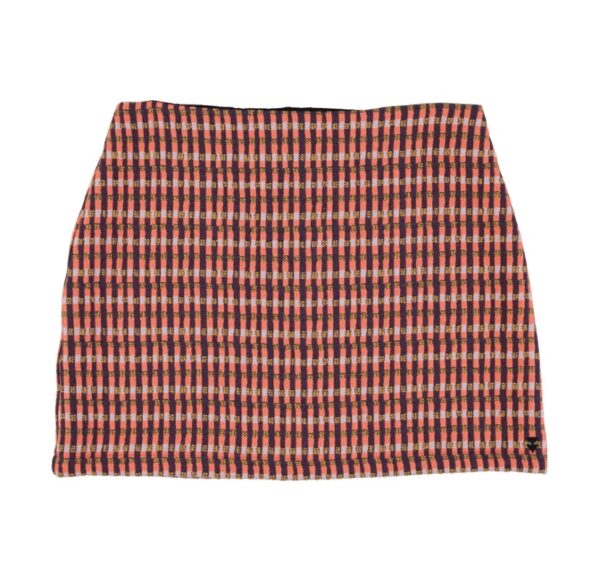 Falda corta multicolor