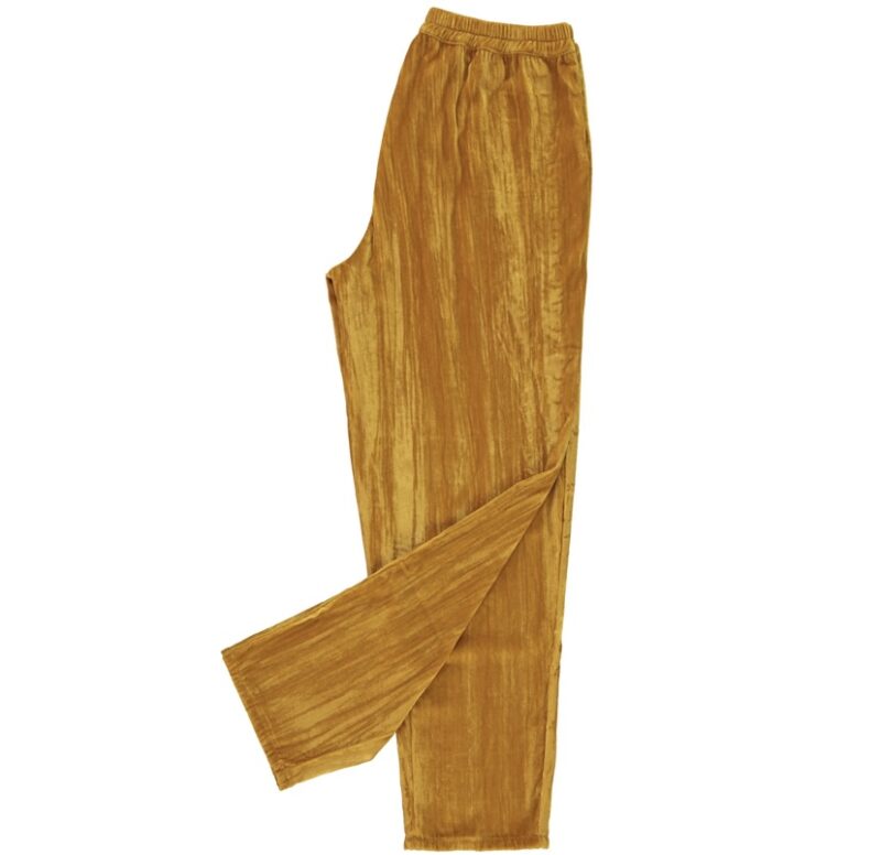 Pantalón mustard velvet - Imagen 5