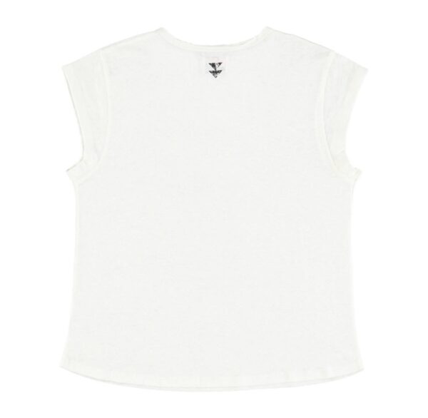 Camiseta lino white - Imagen 2