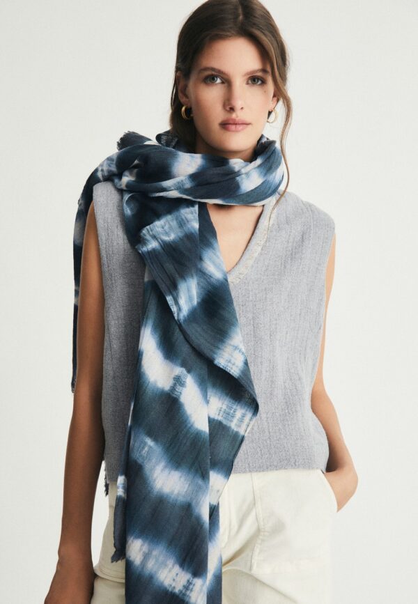 Foulard lana tie&dye