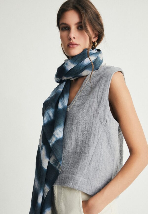 Foulard lana tie&dye - Imagen 2