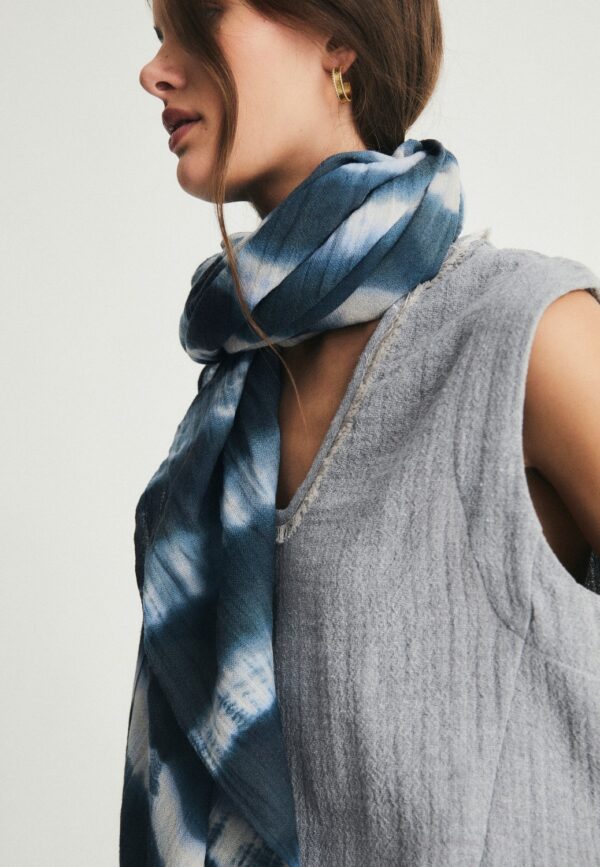 Foulard lana tie&dye - Imagen 3