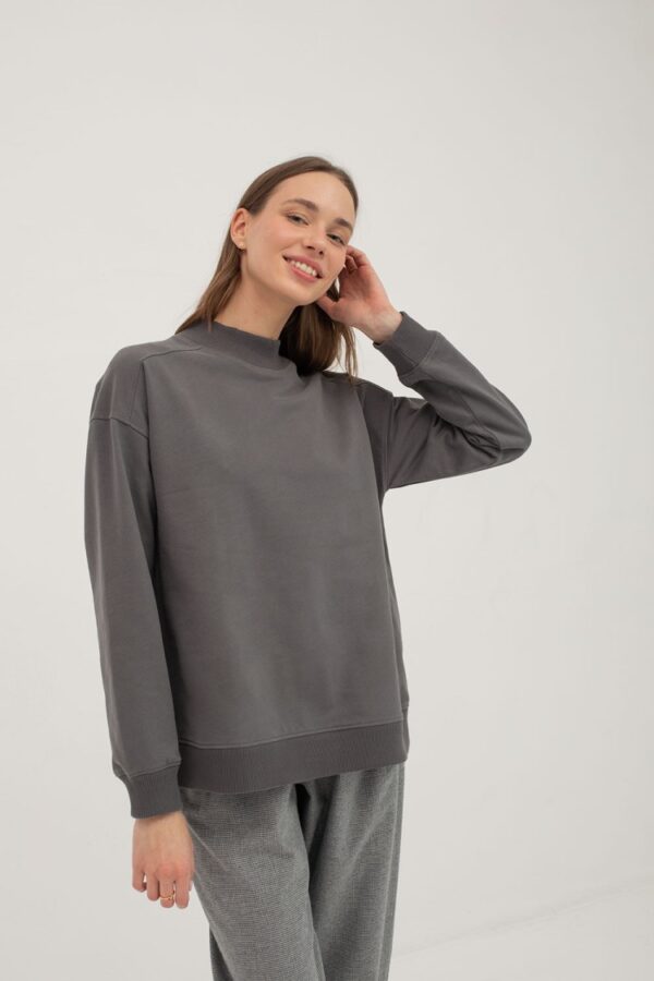 Sudadera belice gris antracita - Imagen 3