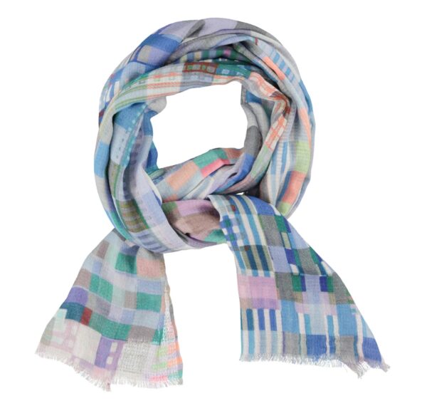 Foulard blue/green