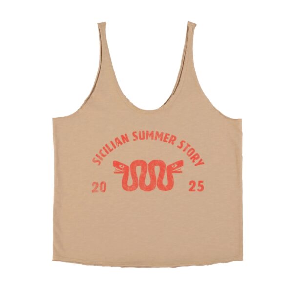 Top light brown "sicilian summer story"