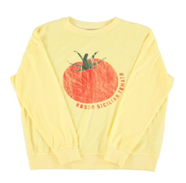 Sudadera yellow "tomato" - Imagen 2