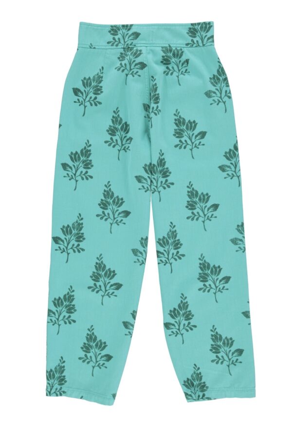 Pantalón turquoise flowers - Imagen 4