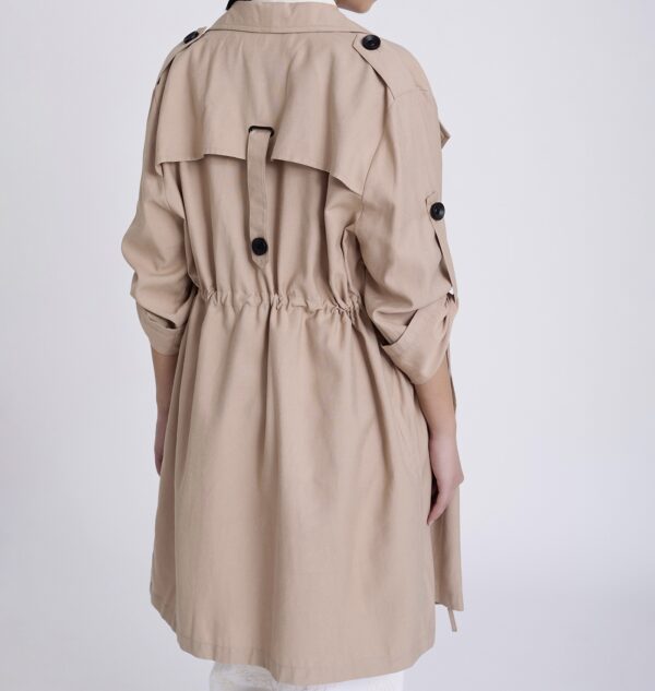 Trench fluido 3/4 - Imagen 4