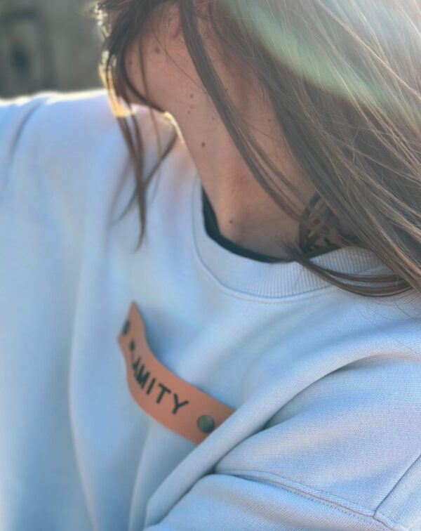 Sudadera mp color celeste