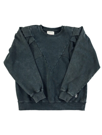 Sudadera black logo