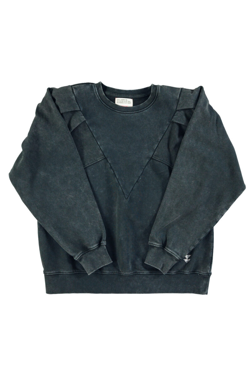Sudadera black logo