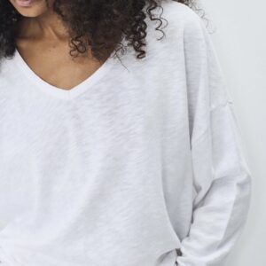 Camiseta sonoma ml pico blanco