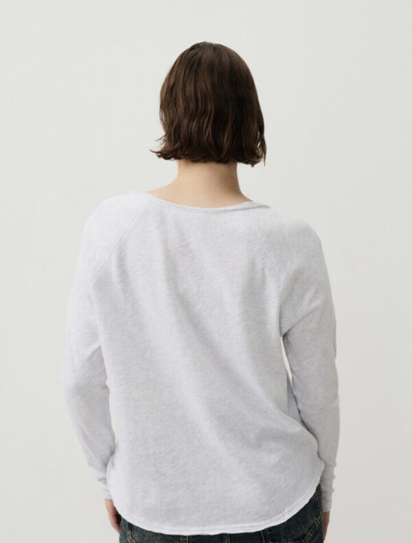 Camiseta sonoma ml cuello barca gris - Imagen 4