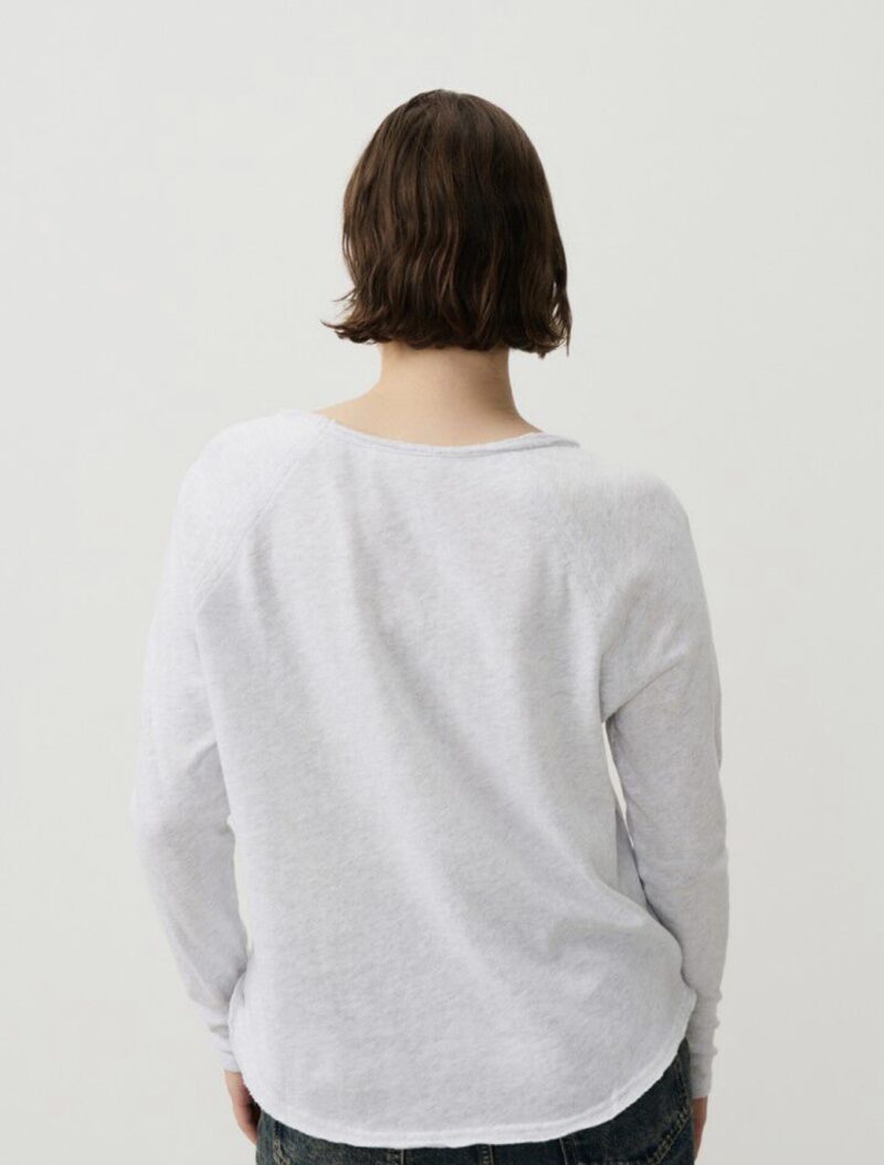 Camiseta sonoma ml cuello barca gris - Imagen 4