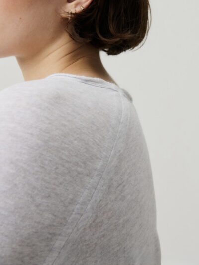 Camiseta sonoma ml cuello barca gris