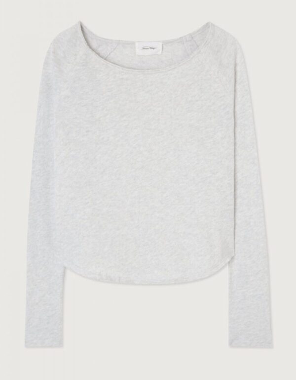 Camiseta sonoma ml cuello barca gris - Imagen 5