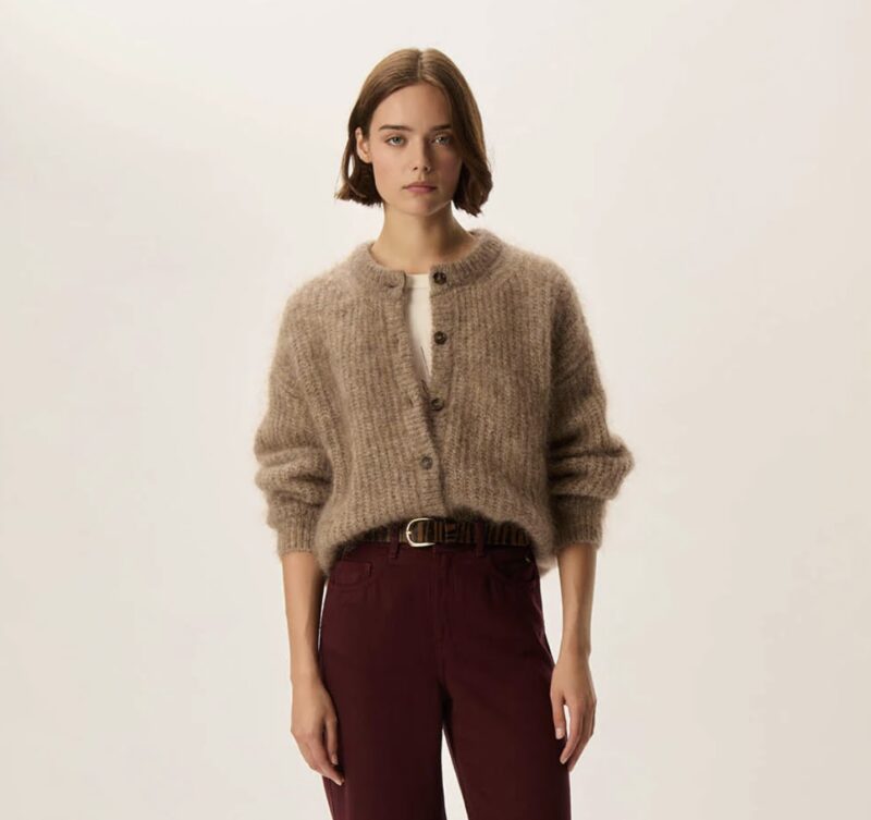Chaqueta mohair alma botones - Imagen 6