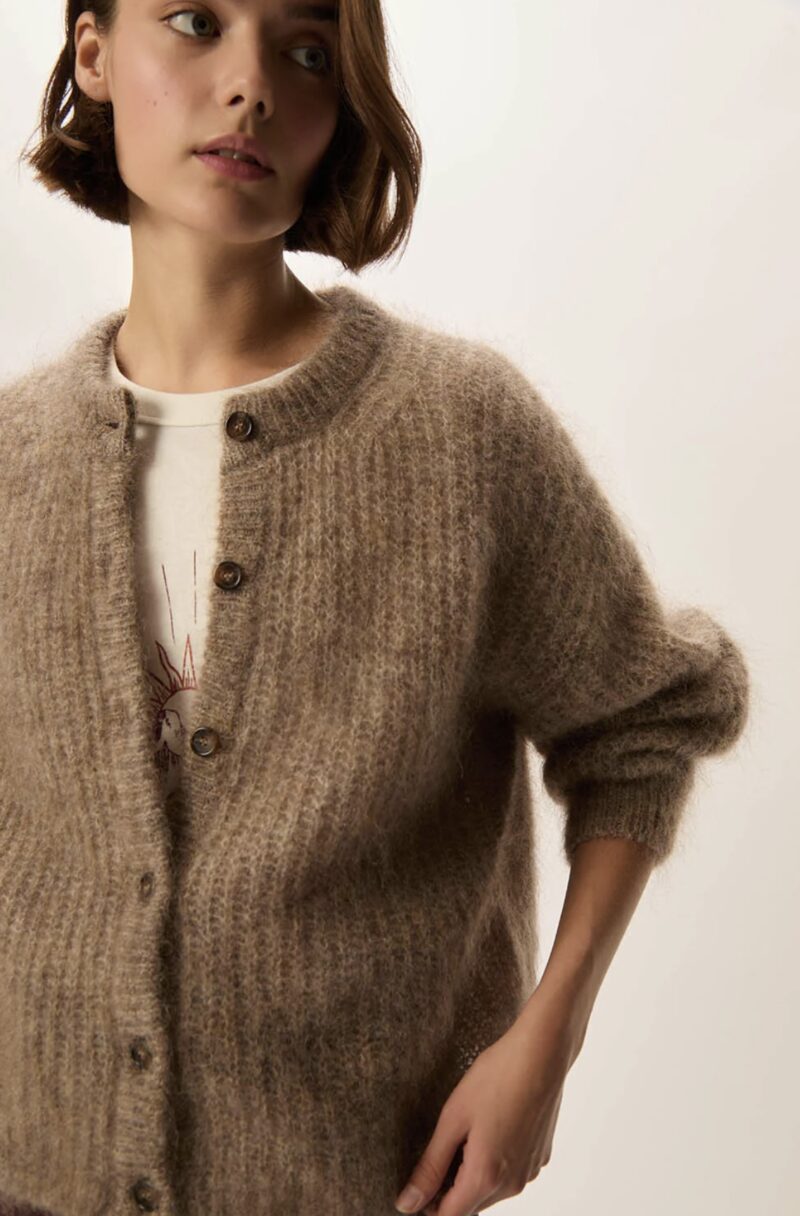 Chaqueta mohair alma botones - Imagen 2