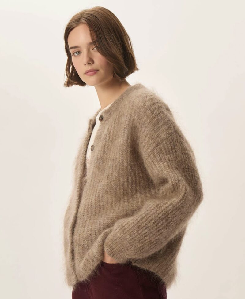 Chaqueta mohair alma botones - Imagen 5