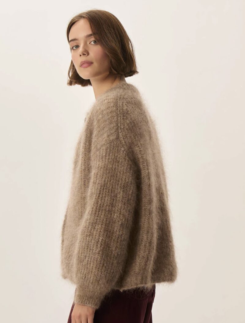 Chaqueta mohair alma botones - Imagen 4