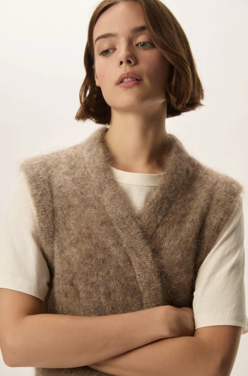Chaleco mohair alvine