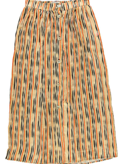 Falda larga sand stripes