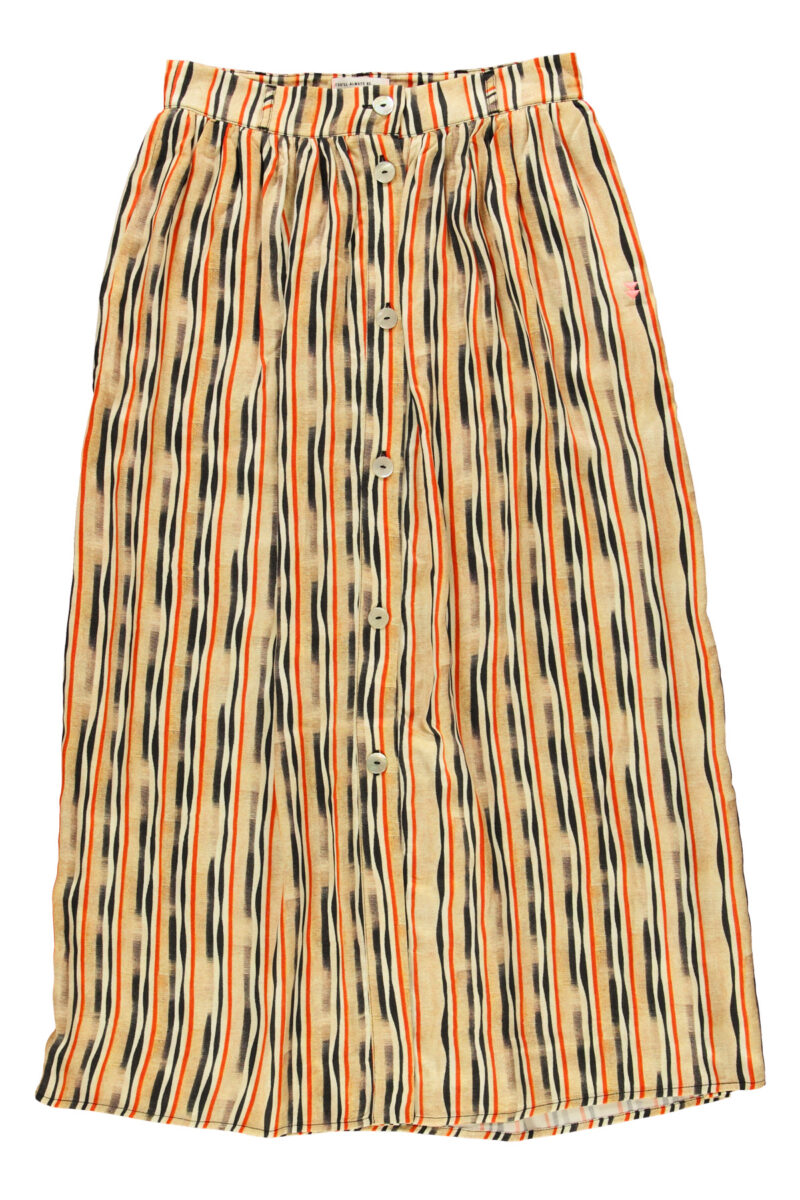 Falda larga sand stripes