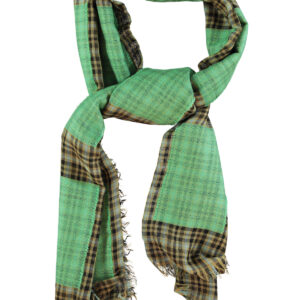 Bufanda green squares