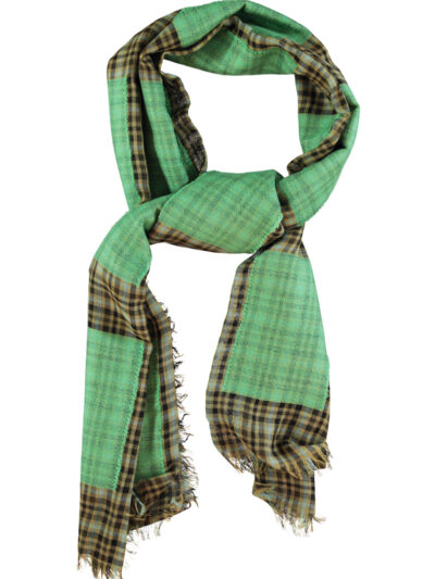 Bufanda green squares