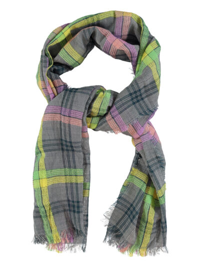 Bufanda multicolor cuadros