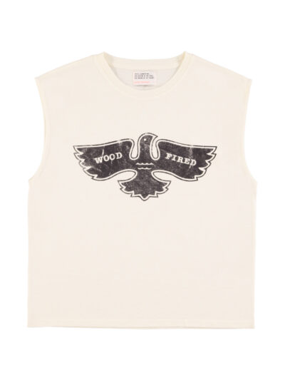 Camiseta s/m white "eagle"