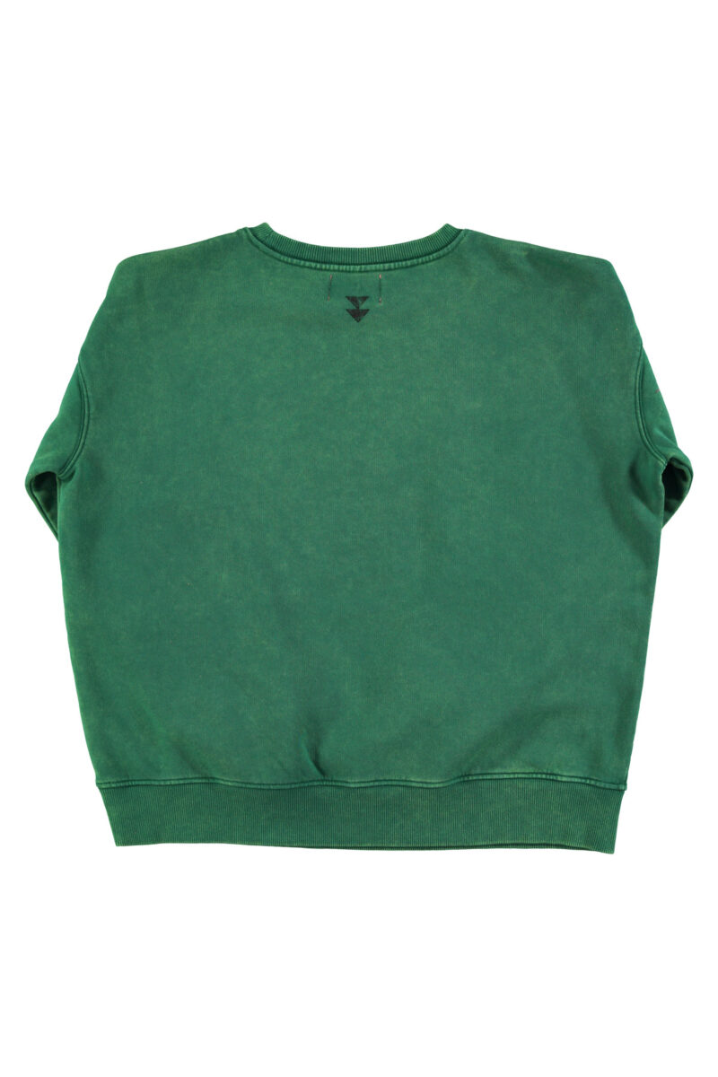 Sudadera green "pizza" - Imagen 5