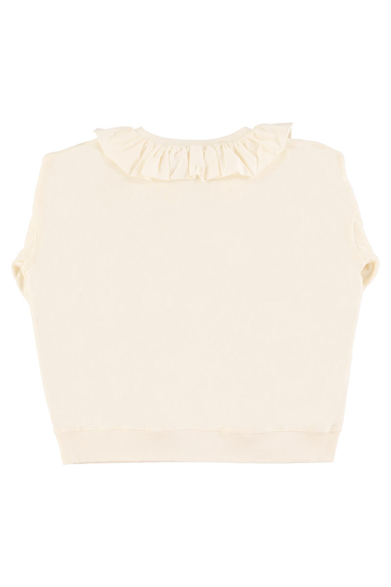 Sudadera collar white "datil pepper" - Imagen 9