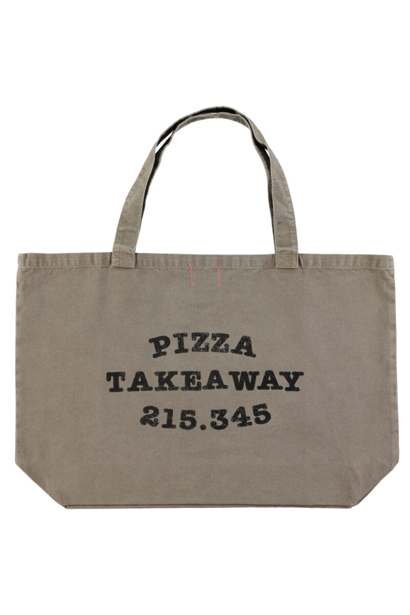 XL Bag brown "pizza takeaway"