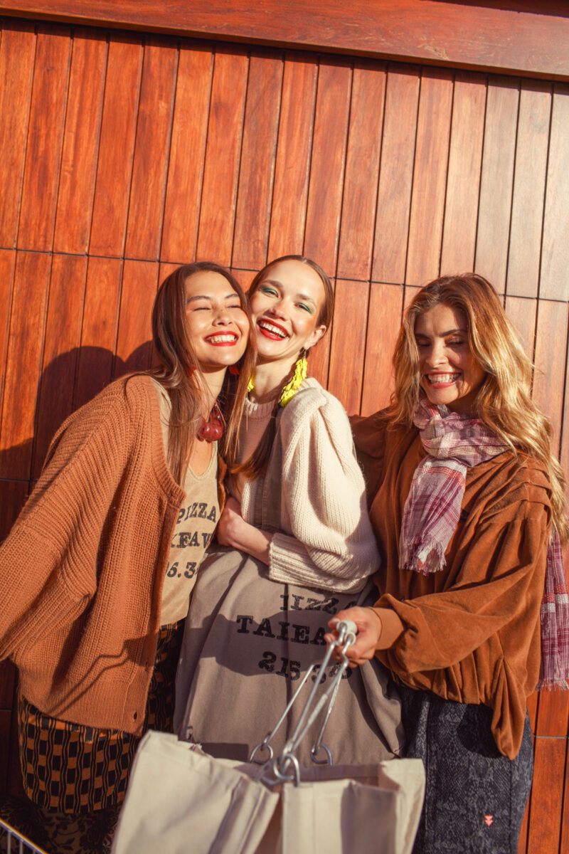 Cardigan punto brown - Imagen 2