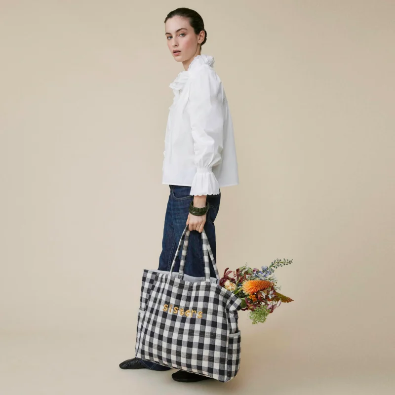 Grand sac ishae cuadros - Imagen 2
