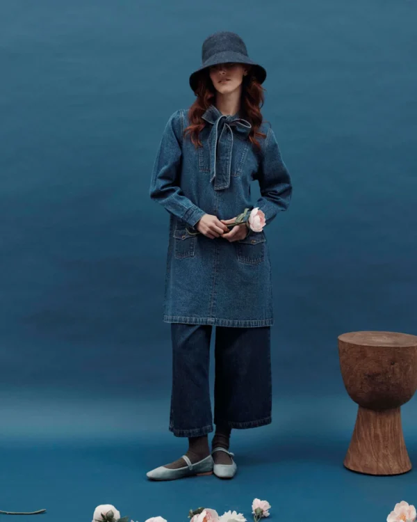 Vestido colette denim - Imagen 3