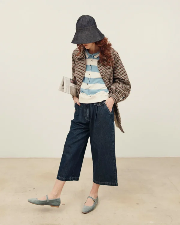 Pantalón Colorado denim corte 7/8 - Imagen 4