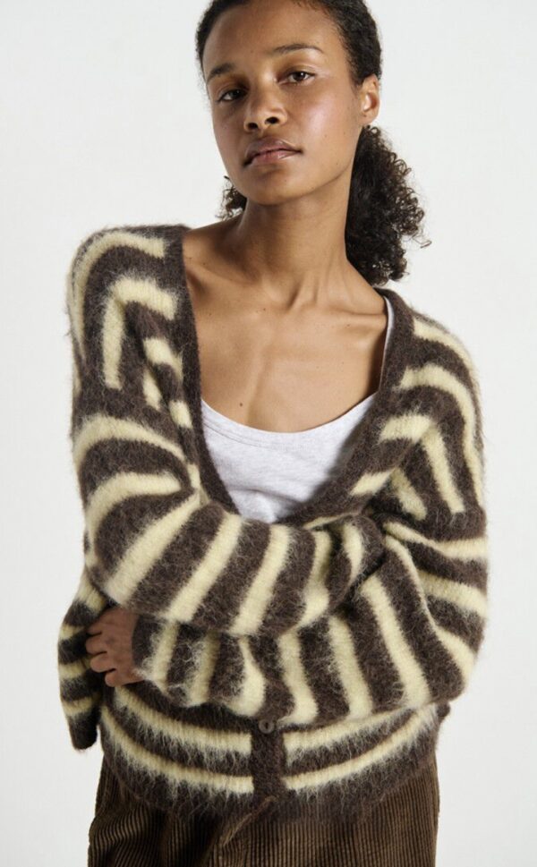 Chaqueta punto nenybay rayas