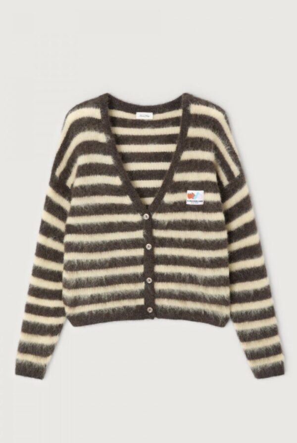 Chaqueta punto nenybay rayas - Imagen 7