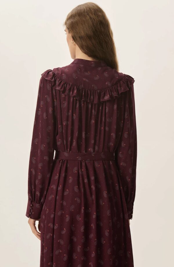 Vestido largo elyana paisley - Imagen 6