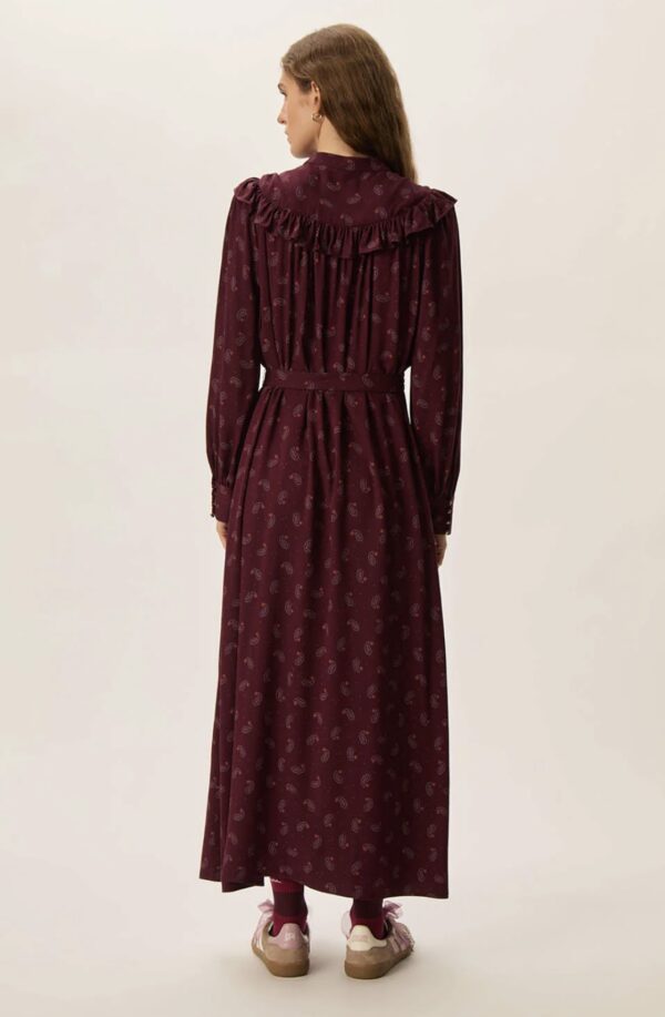 Vestido largo elyana paisley - Imagen 7