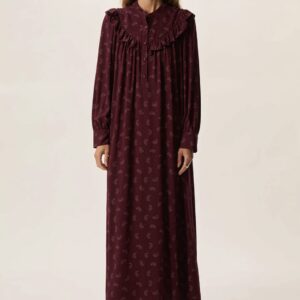 Vestido largo elyana paisley