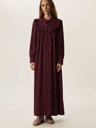 Vestido largo elyana paisley