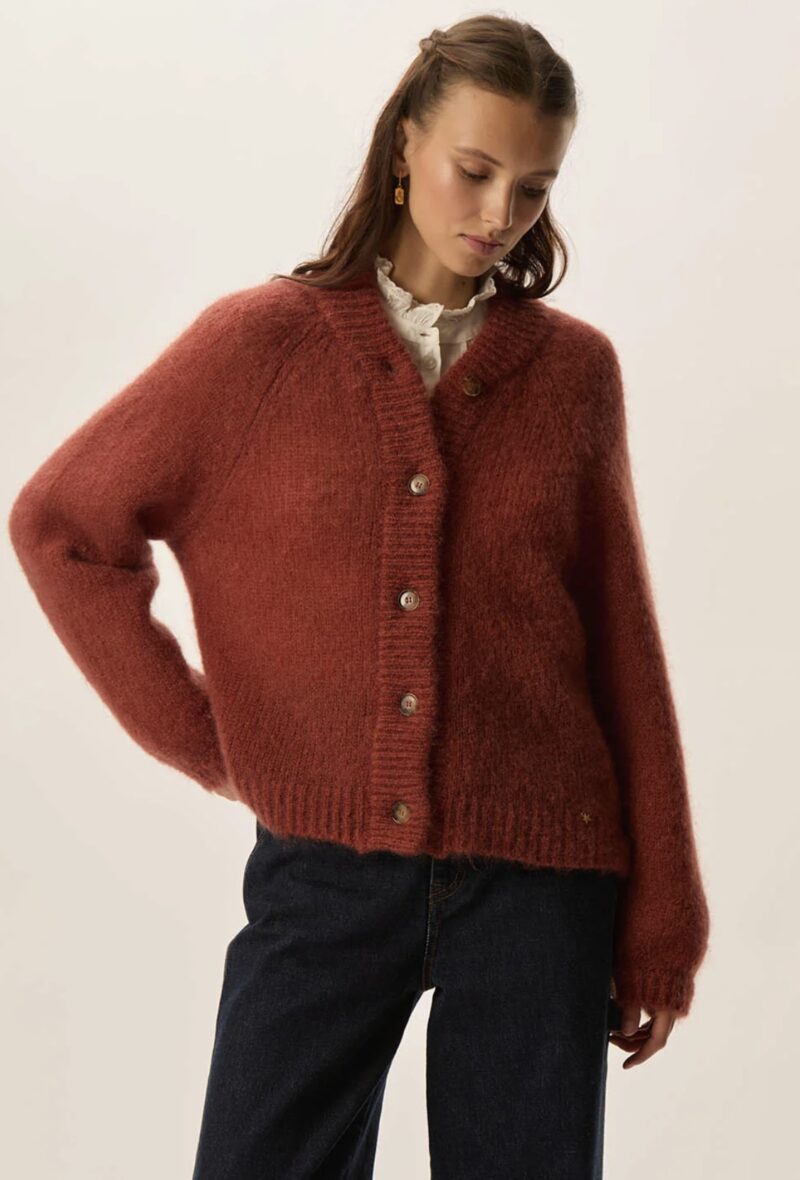 Chaqueta punto mohair alanis fox