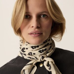 Foulard nytou print blanco