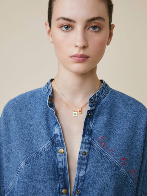 Blusa Daphne denim - Imagen 3