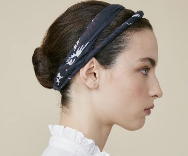 Foulard richie noir - Imagen 2