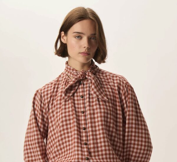 Blusa rainbow cuadros - Imagen 2