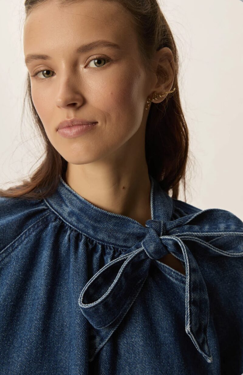 Blusa Lou denim blue - Imagen 2